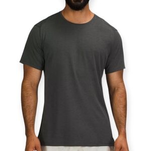 Lululemon Men's Fast and Free Short Sleeve Gray T-shirt Medium